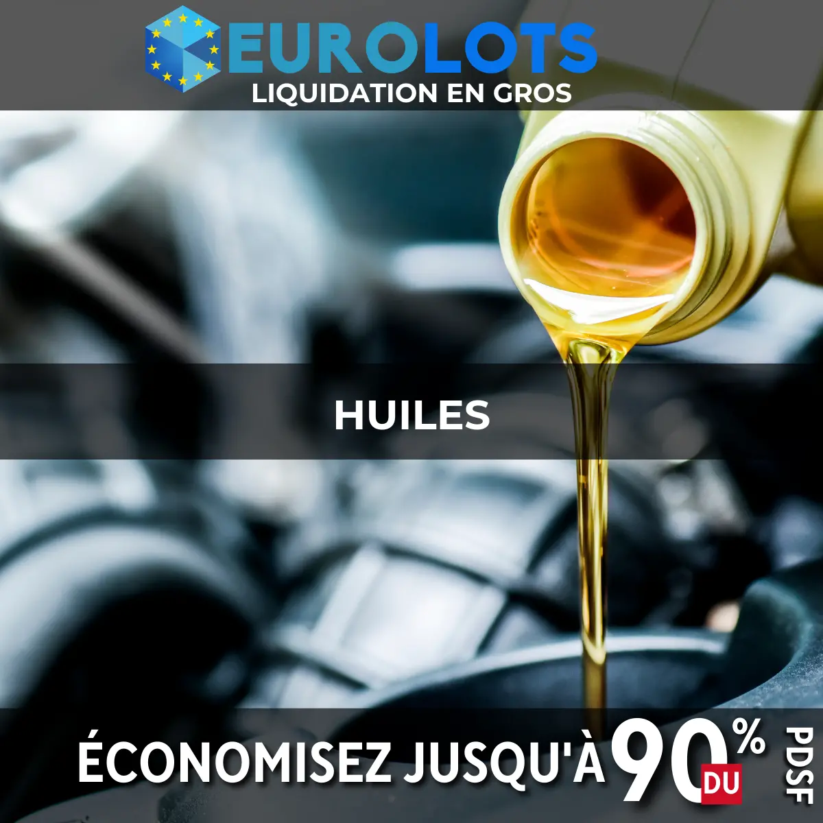 Huiles Commerce de gros
